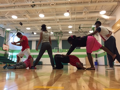 GroundWorks Dance Theater summer workshop at Almira Pre-K-8 Academy
